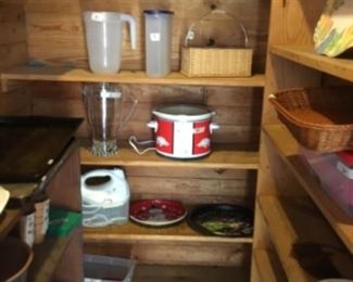 Outside small pantry items