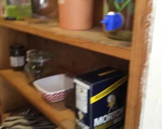 Outside small pantry items