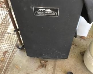 Carport items  - Masterbuilt smoker With cover