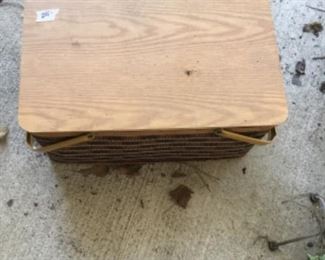 Carport items - picnic basket