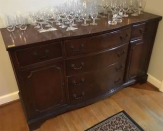 Inside House - vintage buffet