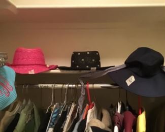 Inside House - shoes, boots, clothes, hats