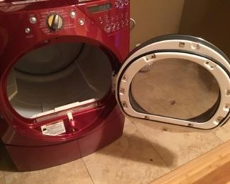 Inside House - washer, front load - door open