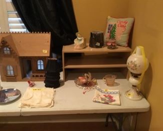 Inside House - shoes, boots, clothes, hats