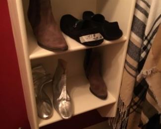 Inside House - shoes, boots, clothes, hats