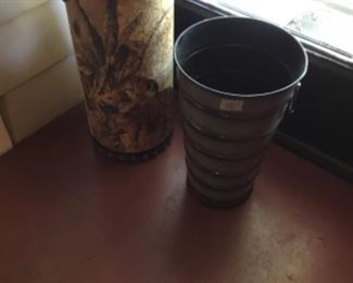 Inside house  - Wastebaskets