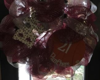 Inside house  - Benton wreath