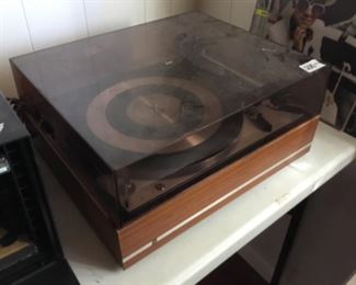 Inside house  - Turntable