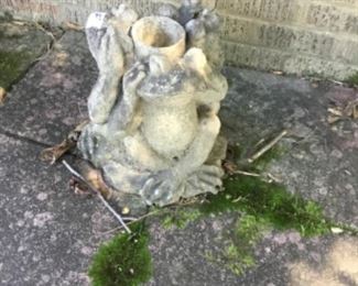 Outside around the house