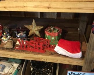 Outside around the house