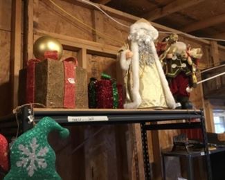 Outside around the house