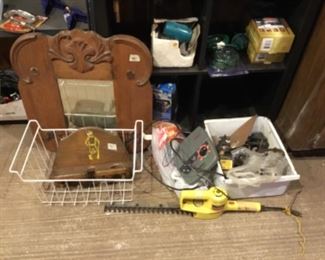 Outside around the house