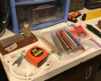 Outside around the house