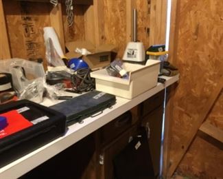 Outside around the house