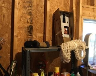 Outside around the house