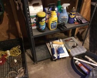 Outside around the house