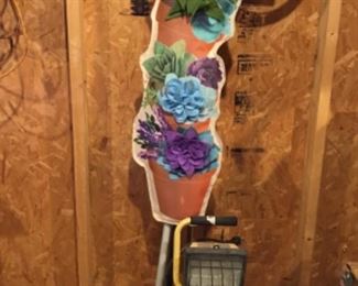 Outside around the house