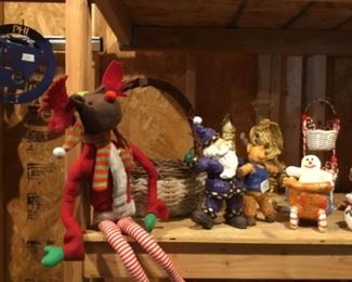 Outside around the house