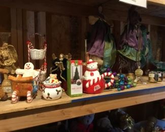 Outside around the house