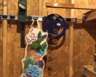 Outside around the house