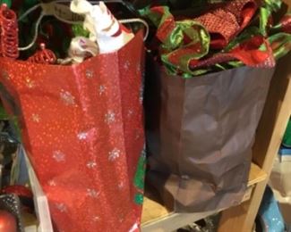 Outside around the house