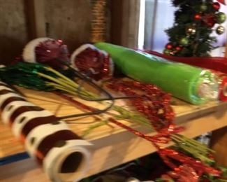 Outside around the house