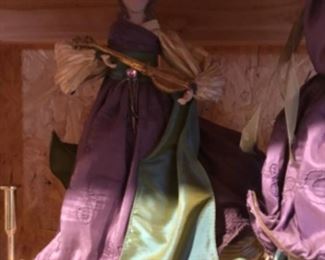 Outside around the house