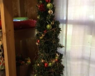 Outside around the house