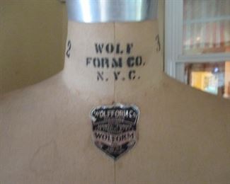 TWO Dress Forms Collapsible