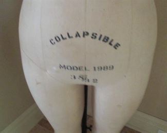 TWO Dress Forms Collapsible