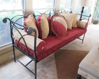 Hand Made Iron 8Ft Bench