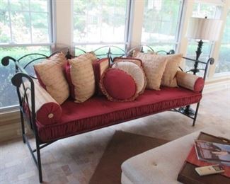 Hand Made Iron 8Ft Bench