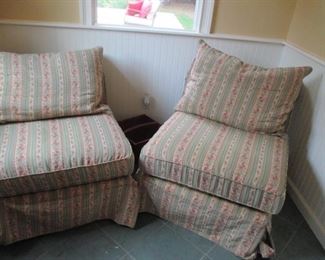 Pair Ethan Allen Comfortable Seating