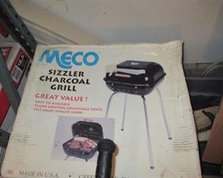 Meco Sizzler Charcoal Grill New In Box