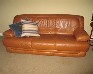 Natuzzi Leather Sofa
