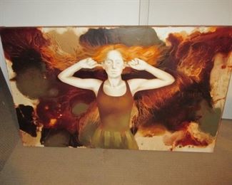 Original Igor & Marina "The Sixth Sense", Oil On Canvas 2008