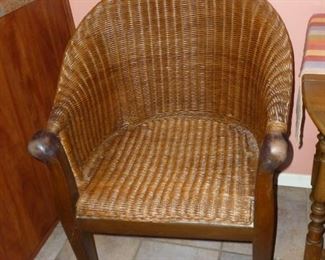 Wicker chair