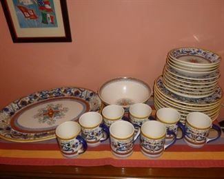 Set of Made in Portugal dishes
