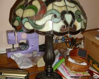 Another beautiful art glass lamp