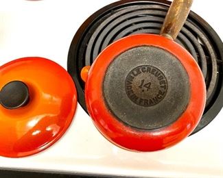 Vintage Le Creuset 14 Saucepan w/Lid  $50
