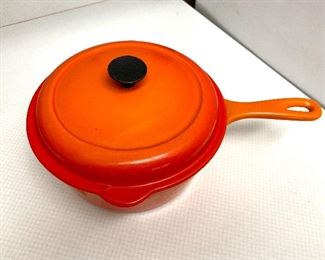 Vintage Le Creuset 26 Skillet w/Lid  $60