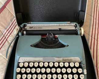 Vintage Smith-Corona Sterling Typewriter  $75