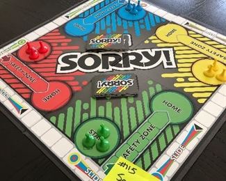 #115)  $5 - Sorry Game No Box.