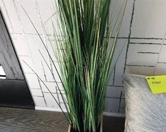 #184) $15 - Decorative Faux Plant.