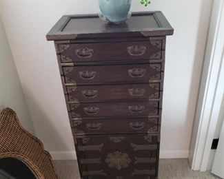 Asian Jewelry Cabinet