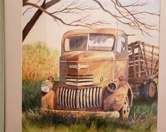 Original signed Watercolor