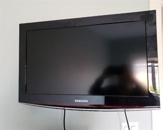 Two 27" Samsung Flat Screens