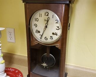 Japanese  Meiji Vintage Clock 