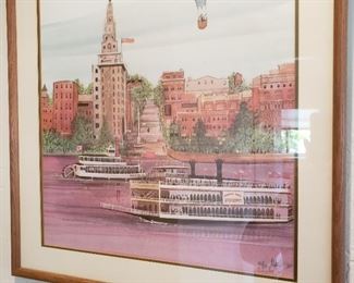 Signed by the artist - P. Buckley Moss