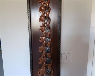 Very unique Elephant Relief - Carved